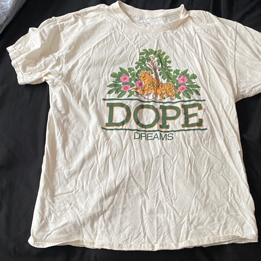 Fashion Nova Cream 'Dope Dreams' Kids T-Shirt